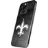 NFL New Orleans Saints Black & White iPhone 16 Pro Skin