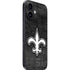 NFL New Orleans Saints Black & White iPhone 16 Skin