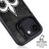 NFL New Orleans Saints Black & White iPhone 16e Kickstand Case