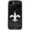 NFL New Orleans Saints Black & White iPhone 16e Clear Case