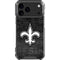 NFL New Orleans Saints Black & White iPhone 18 Pro Max Clear Case