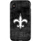 NFL New Orleans Saints Black & White iPhone X Pro Case