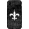 NFL New Orleans Saints Black & White iPhone XR Pro Case