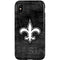 NFL New Orleans Saints Black & White iPhone XS Pro Case