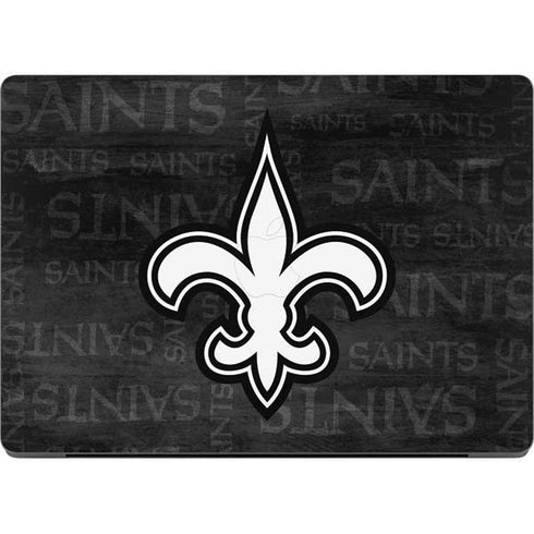 NFL New Orleans Saints Black & White Apple MacBook Pro 14-inch Skin