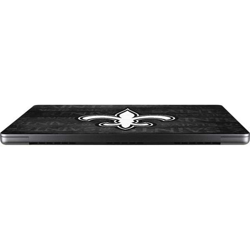 NFL New Orleans Saints Black & White Apple MacBook Pro 14-inch Skin