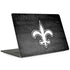 NFL New Orleans Saints Black & White MacBook Skins