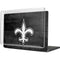 NFL New Orleans Saints Black & White MacBook Cases