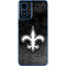 NFL New Orleans Saints Black & White Moto G Play 4G (2024) Skin