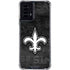 NFL New Orleans Saints Black & White Moto G Power 5G (2024) Clear Case