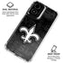 NFL New Orleans Saints Black & White Moto G Power 5G (2024) Clear Case