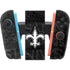 NFL New Orleans Saints Black & White Nintendo Switch 2 (2025) Joy-Con Controller Skin