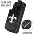 NFL New Orleans Saints Black & White Otterbox Defender iPhone Skin
