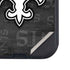 NFL New Orleans Saints Black & White Otterbox Defender iPhone Skin