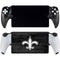 NFL New Orleans Saints Black & White PlayStation Portal Remote Player Skin