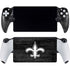 NFL New Orleans Saints Black & White PlayStation Portal Remote Player Skin