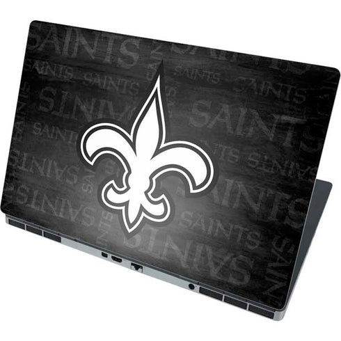 NFL New Orleans Saints Black & White Dell Precision Skin