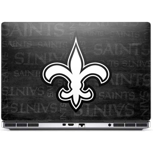 NFL New Orleans Saints Black & White Dell Precision Skin