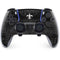 NFL New Orleans Saints Black & White PS5 DualSense Edge Pro Controller Skin