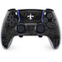 NFL New Orleans Saints Black & White PS5 DualSense Edge Pro Controller Skin