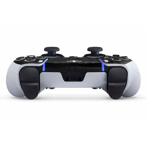 NFL New Orleans Saints Black & White PS5 DualSense Edge Pro Controller Skin