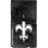 NFL New Orleans Saints Black & White PS5 Pro Disk Console Skin