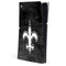 NFL New Orleans Saints Black & White PS5 Slim Digital Edition Console Skin