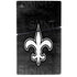 NFL New Orleans Saints Black & White PS5 Slim Digital Edition Console Skin