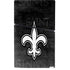 NFL New Orleans Saints Black & White PS5 Slim Digital Edition Console Skin