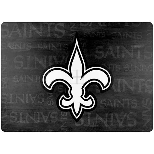 NFL New Orleans Saints Black & White Surface Laptop 7 13.8in Skin