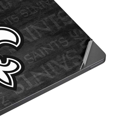 NFL New Orleans Saints Black & White Surface Laptop 7 13.8in Skin