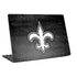 NFL New Orleans Saints Black & White Laptop Skins