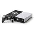 NFL New Orleans Saints Black & White Xbox One S All-Digital Edition Bundle Skin