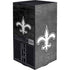 NFL New Orleans Saints Black & White XBox Series X Digital Edition Console Skin