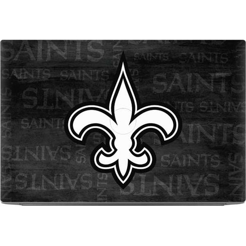 NFL New Orleans Saints Black & White Dell XPS Skin