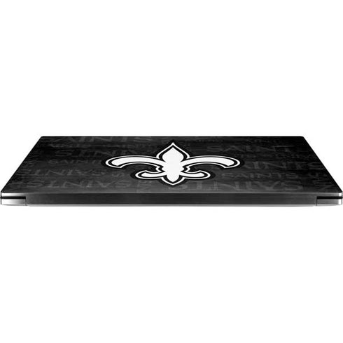 NFL New Orleans Saints Black & White Dell XPS Skin