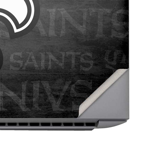 NFL New Orleans Saints Black & White HP ZBook Fury 16 G10 Skin