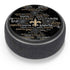 NFL New Orleans Saints Black Blast Amazon Echo Dot Skin
