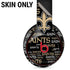 NFL New Orleans Saints Black Blast Beats Solo 3 Wireless Skin