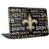 NFL New Orleans Saints Black Blast HP Chromebook Skin