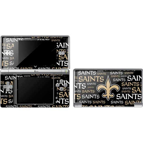 NFL New Orleans Saints Black Blast Nintendo Skins