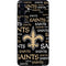 NFL New Orleans Saints Black Blast Galaxy A16 5G Skin
