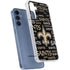 NFL New Orleans Saints Black Blast Galaxy A35 5G Clear Case