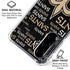 NFL New Orleans Saints Black Blast Galaxy A36 5G Clear Case