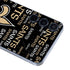 NFL New Orleans Saints Black Blast Galaxy A36 5G Skin