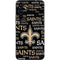 NFL New Orleans Saints Black Blast Galaxy A54 5G Skin