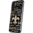 NFL New Orleans Saints Black Blast Galaxy A54 5G Skin