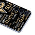 NFL New Orleans Saints Black Blast Galaxy A55 5G Skin