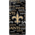 NFL New Orleans Saints Black Blast Galaxy Note 10 Plus Skin