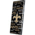 NFL New Orleans Saints Black Blast Galaxy Note 10 Plus Skin